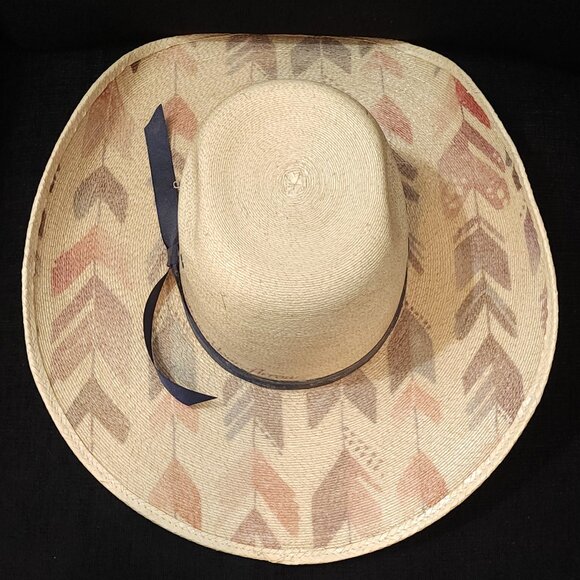 Charlie 1 Horse Straight Arrow Mexican Palm Cowboy Hat main image 5